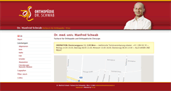 Desktop Screenshot of manfredschwab.at